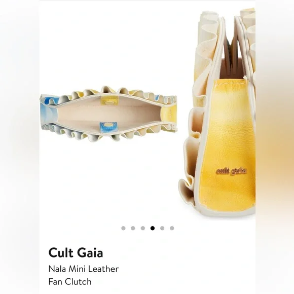 cult gaia NALA MINI CLUTCH - BLUE MULTI - Picture 3 of 10